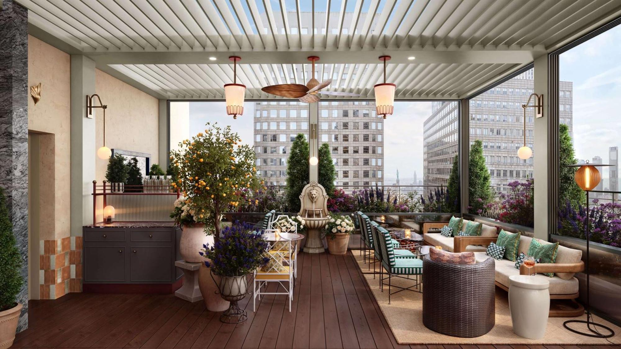 Conrad New York Downtown Hotel Bagian luar foto