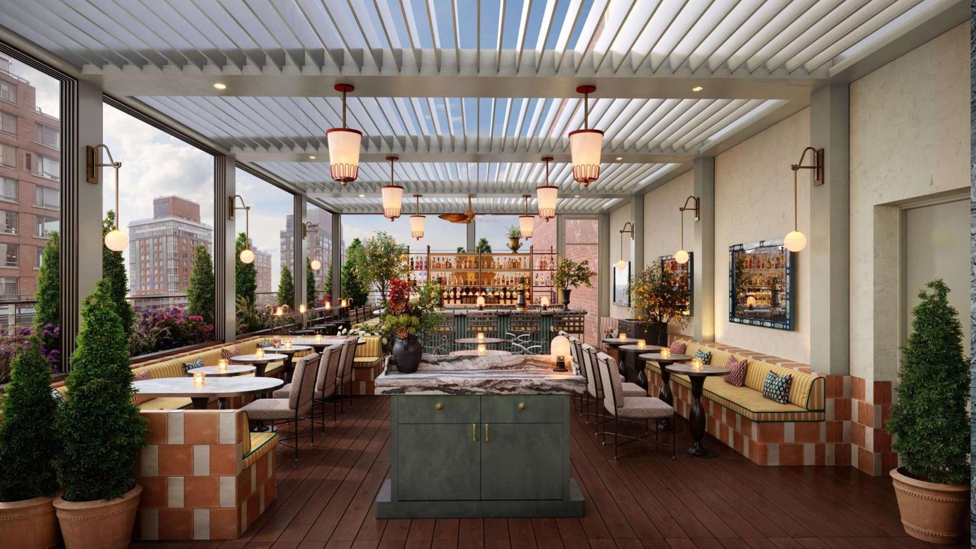 Conrad New York Downtown Hotel Bagian luar foto
